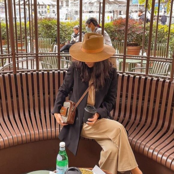LACK OF COLOR Rancher Hat (100% Wool) in Brown Color - Medium (57cm) main image 7